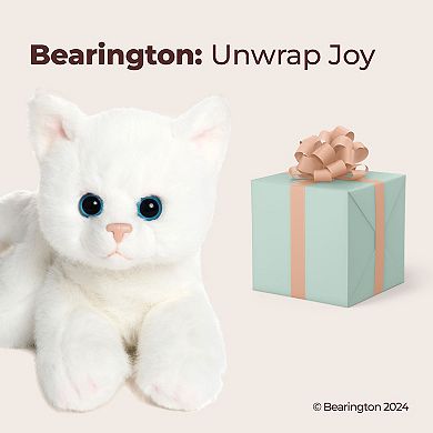 8" Cat Lil’ Muffin - Small Plush Stuffed Animal White Cat, Kitten