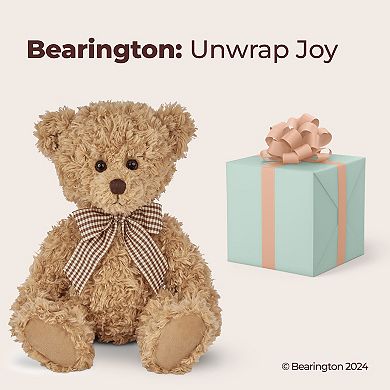 Theodore The Brown Teddy Bear Plush, 17 Inch Bear Stuffed Animal