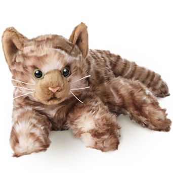 15" Cat Louie - Plush Stuffed Animal Brown Striped Tabby Cat