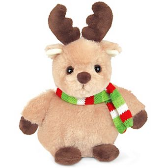 Bucky Reindeer Christmas Stuffed Animal, 7 Inch Plush Reindeer, Christmas Gift