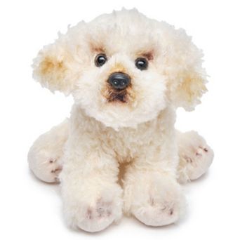 Lil' Bisquit Plush Labradoodle Stuffed Animal Puppy Dog, 6.5 Inch