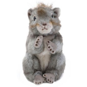 8.5" Squirrel, Peanut Plush Toy Gray Squirrel Stuffed Animal