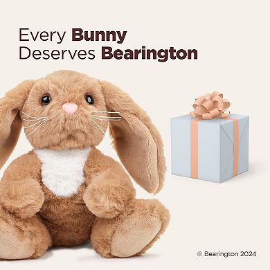 Bearington Lil' Benny Rabbit Plush, 6 Inch Stuffed Bunny Rabbit, Easter Animals