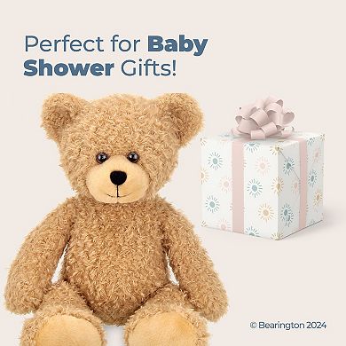 Bubsy Brown Plush Teddy Bear Stuffed Animal, 16 Inch