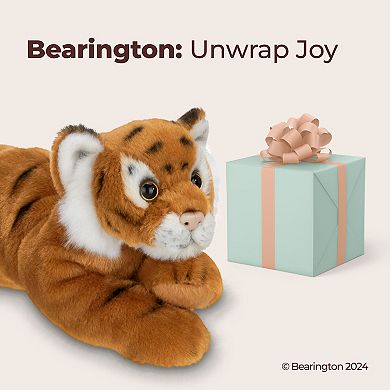 9" Tiger, Lil' Saber Plush Stuffed Animal with Soft Faux-Fur