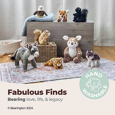 9" Tiger, Lil' Saber Plush Stuffed Animal with Soft Faux-Fur