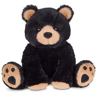 Woody The Black Bear Plush, 10.5 Inch Bear Stuffed Animal