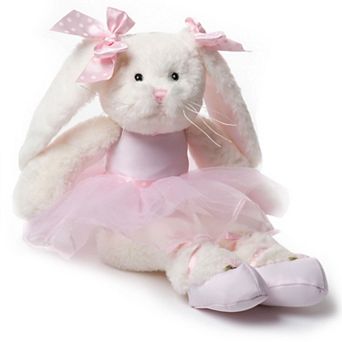 Lil' Bunny Ballerina 15 Inch Bunny Plush Stuffed Animals for Girls, Pink