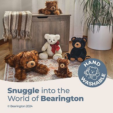 Lil' Barnaby Chocolate Brown Plush Stuffed Animal Teddy Bear, 11.5 inches