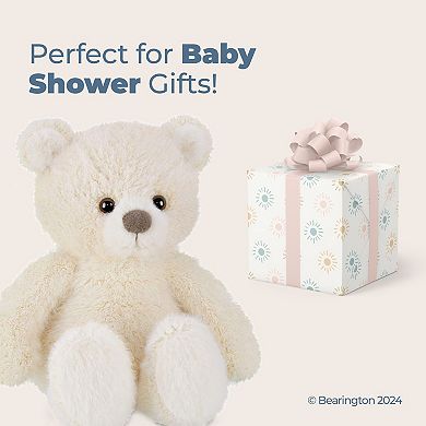 Tucker Off White Plush Teddy Bear Stuffed Animal, 11 Inch