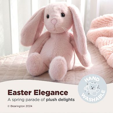 Snuggle Bunny The Stuffed Bunny Plush, 13.5 Inch Pink Stuffed Animal