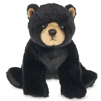 Asher Plush Toy Black Bear Stuffed Animal, 13 in