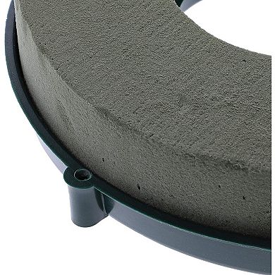 2-Pack Floral Foam Ring for Wedding Party Fresh Flowers Decoration 7.8" Diameter