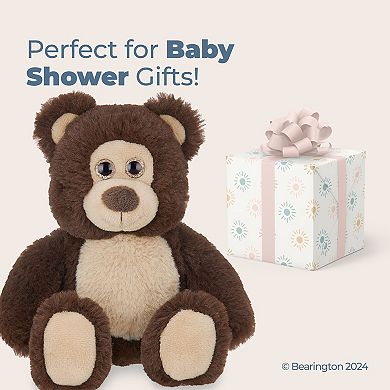 Lil' Beau Small Brown Plush Stuffed Animal Teddy Bear, 7 inches