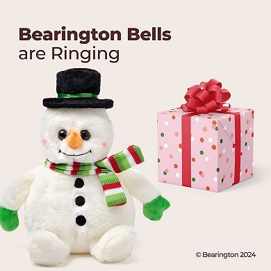 Big Snowball Snowman Plush, 14 Inch Christmas Stuffed Animal, Snowman Plush