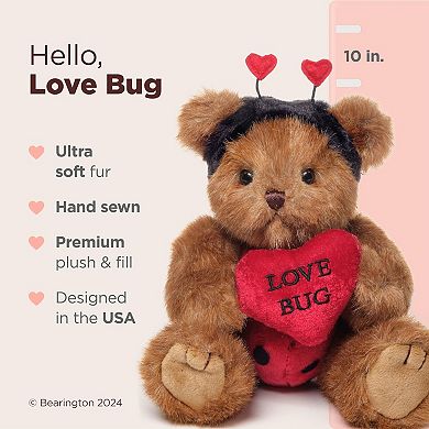 10" Teddy Bear Love Bug