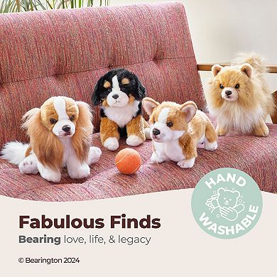 Lil' Goldie The Golden Retriever Stuffed Animal, 6.5 Inch Stuffed Dog