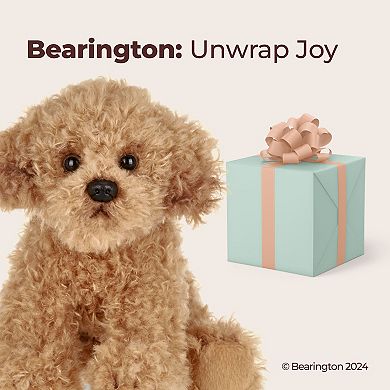 Doodles The Labradoodle Small Plush Stuffed Animal Puppy Dog, 6.5", Caramel