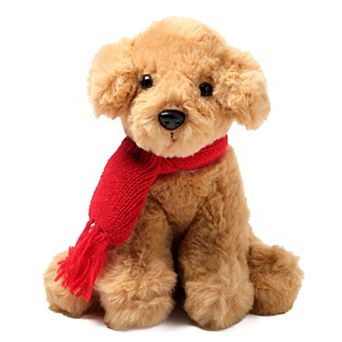 Grizwald Golden Retriever Plush, 7.5" Dog Plush, Christmas Dog Stuffed Animal