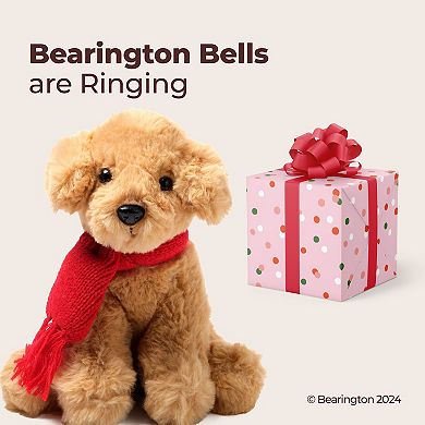 Grizwald Golden Retriever Plush, 7.5" Dog Plush, Christmas Dog Stuffed Animal