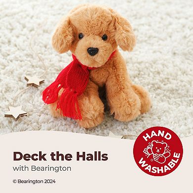 Grizwald Golden Retriever Plush, 7.5" Dog Plush, Christmas Dog Stuffed Animal