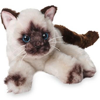 15 Inch Cat Cleo - Plush Stuffed Animal Siamese Kitten