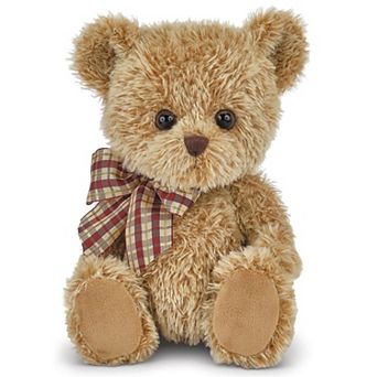 Baby Shaggy The Brown Teddy Bear Plush, 11 Inch Bear Stuffed Animal