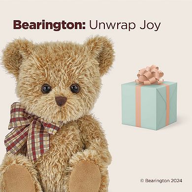 Baby Shaggy The Brown Teddy Bear Plush, 11 Inch Bear Stuffed Animal