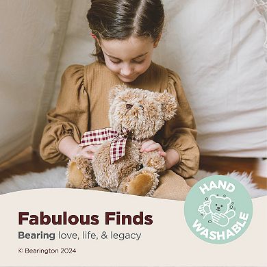 Baby Shaggy The Brown Teddy Bear Plush, 11 Inch Bear Stuffed Animal