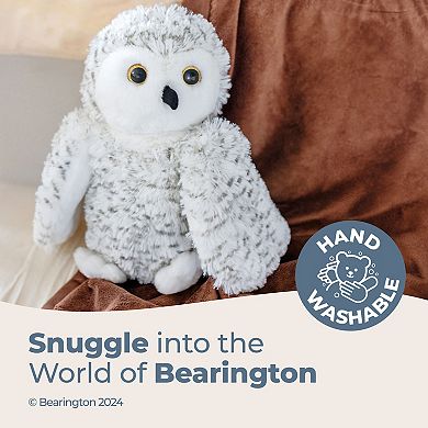 11" Owl - Owlfred Plush Stuffed Animal White Snowy