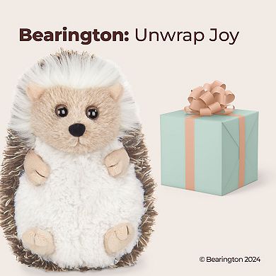 Higgy Plush Stuffed Animal Hedgehog, 5.5" baby plush toy