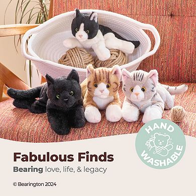 8" Cat Lil’ Tabby - Orange Cat Plush - Orange Tabby Cat Stuffed Animal