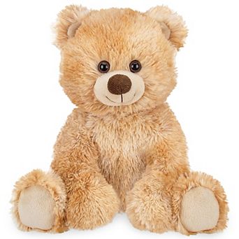 Lil' Kipper Plush Teddy Bear: Classic Hand-Sewn 11.5" Light Brown Stuffed Bear