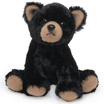 Lil' Huck Small Plush Stuffed Animal Black Bear, 7 in