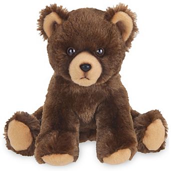 Lil' Grizby Small Plush Stuffed Animal Brown Grizzly Bear, 7 in