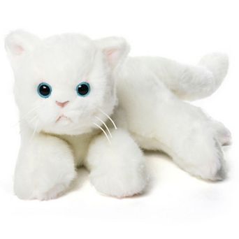 15 Inch Cat Muffin Plush Stuffed Animal White Cat, Kitten