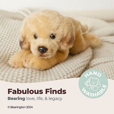 Lil' Tanner The Labrador Stuffed Puppy, 8 Inch Yellow Lab Stuffed Animal