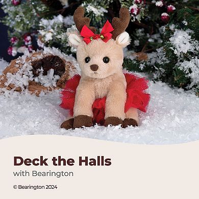 Darling Dancer Ballerina Reindeer Stuffed Animal, 7 In Reindeer Christmas Doll