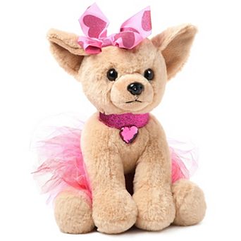 13" Dog Chichi Chihuahua Toy With Tutu Stuffed Animal Toy