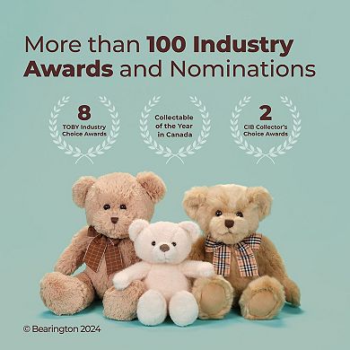 Bearington Collection Swings Soft Plush Monkey Stuffed Animal, 15"