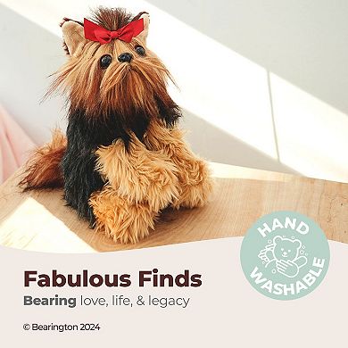 13" Dog Yorkshire Terrier Chewie Plush Puppy, Ultra-Soft