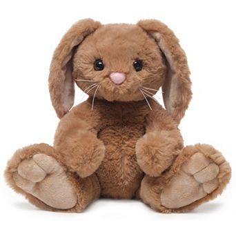 Bubba The Stuffed Rabbit, 10.5" Brown Bunny Stuffed Animal