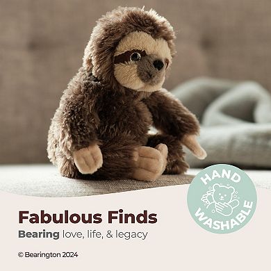 6.5" Sloth - Lil' Speedy Small Plush Stuffed Animal Three Toed Sloth
