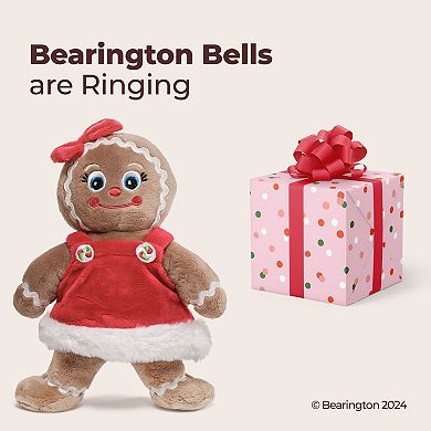 Holly Ginger Gingerbread Plush, 10 Inch Christmas Doll, Christmas Gift for Kids