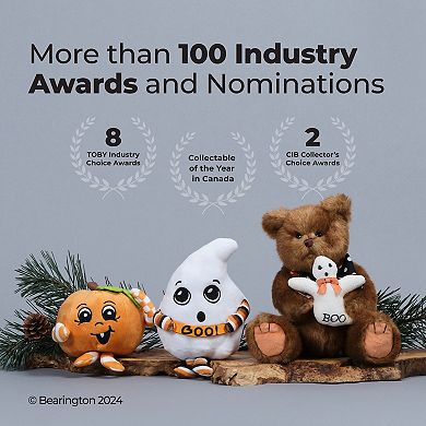 Echo Plush Stuffed Animal Halloween Black Bat, 7.5"