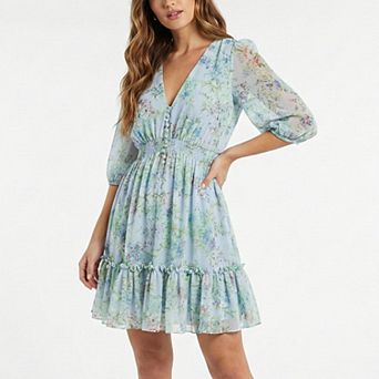 Women's Taylor A-Line Floral Mini Dress