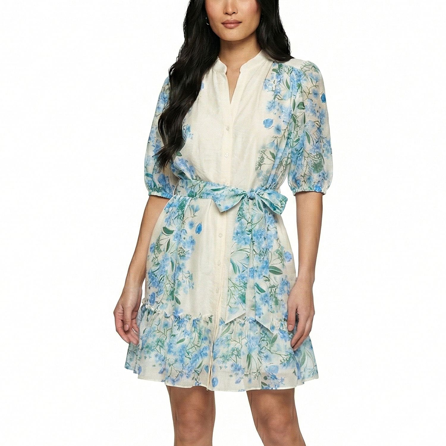 Женские платья Taylor Floral Button Front Shirt Dress