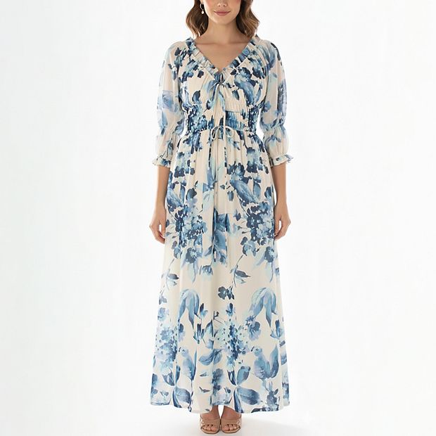 light blue a line mini dress Sassy Shortcake Picnic Blues Dress main image 1