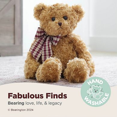 Wuggles Old Fashioned Teddy Bear 18 Inch Stuffed Animals Plush