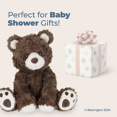 10.5 Inches Clancy The Brown Bear Plush Teddy Bear Stuffed Animal